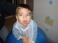 Dylan sur le ballon